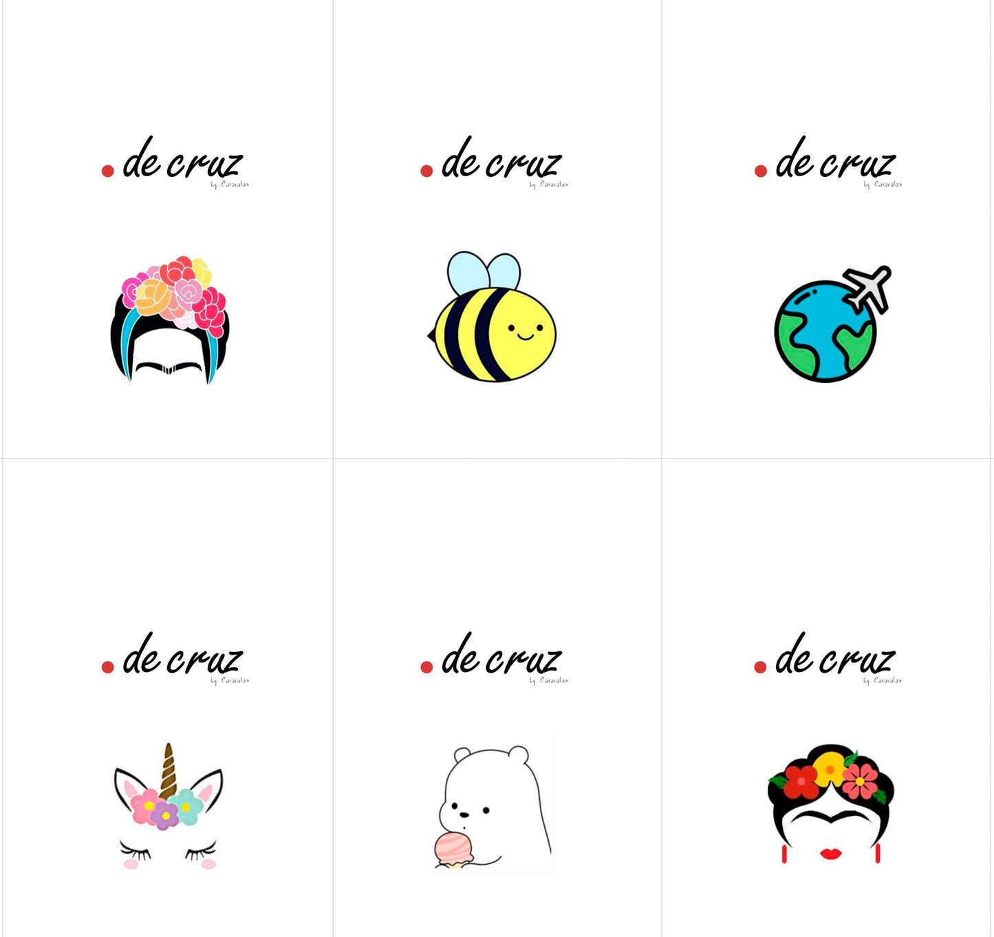 MINI KITS EN PUNTO DE CRUZ