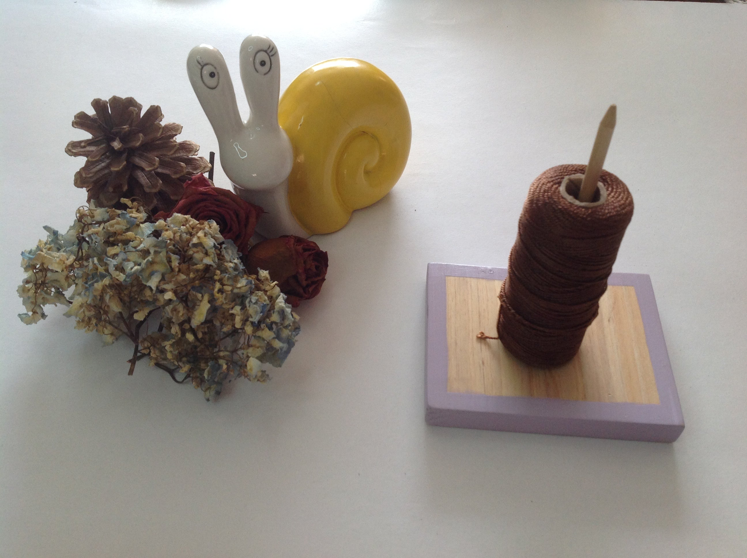 Tazón De Hilo De Madera, Cuencos De Hilo Con Tapa Para Tejer Hilo De Ganchillo, Soporte Para Bolas, Cuenco De Almacenamiento De Hilo Hecho A Mano Para Tejer, Kit De Ganchillo